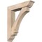 Ekena Millwork Imperial Traditional Smooth Bracket w/ Offset Brace, Douglas Fir, 7 1/2"W x 34"D x 40"H BKT0806X34X40IMP01SDF - alternate 1